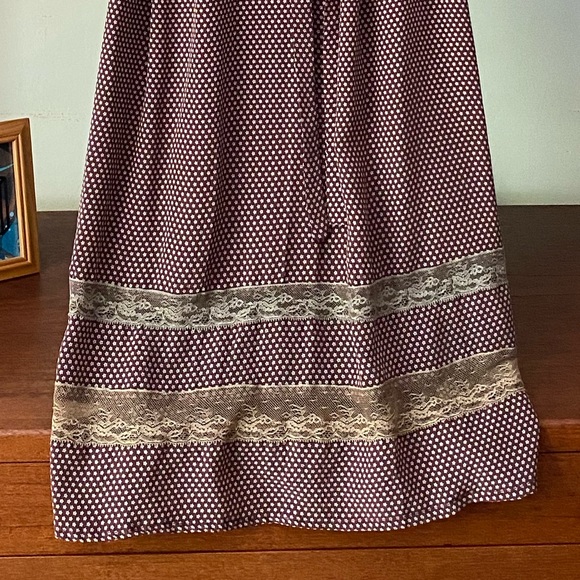 Lisa D soft 100% silk peasant dress - Picture 8 of 16